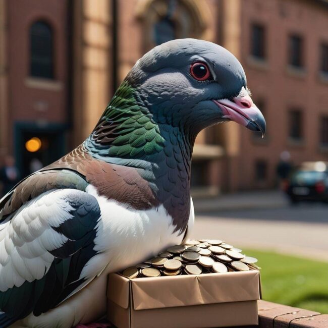 Cena gołębia pocztowego