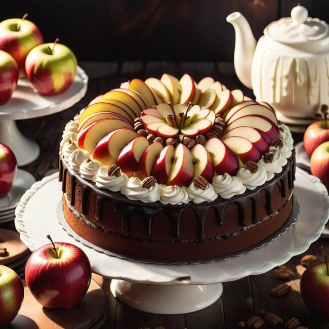 Ciasto orkiszowe z jabłkami krok po kroku