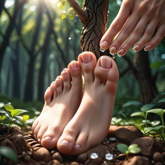 Domowe sposoby na poprawę wzrostu paznokci na stopach