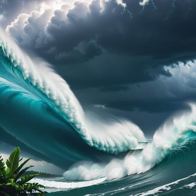 Formowanie się niskiego ciśnienia atmosferycznego