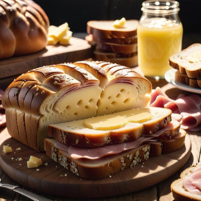 Ile energii zawiera kromka chleba z masłem i szynką