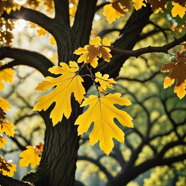 Liście dębu a różnice między gatunkami