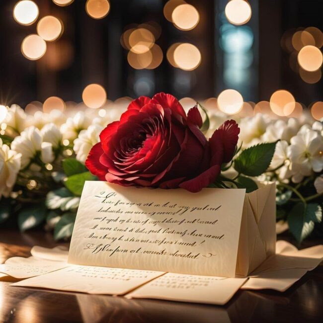 List miłosny do męża na odległość