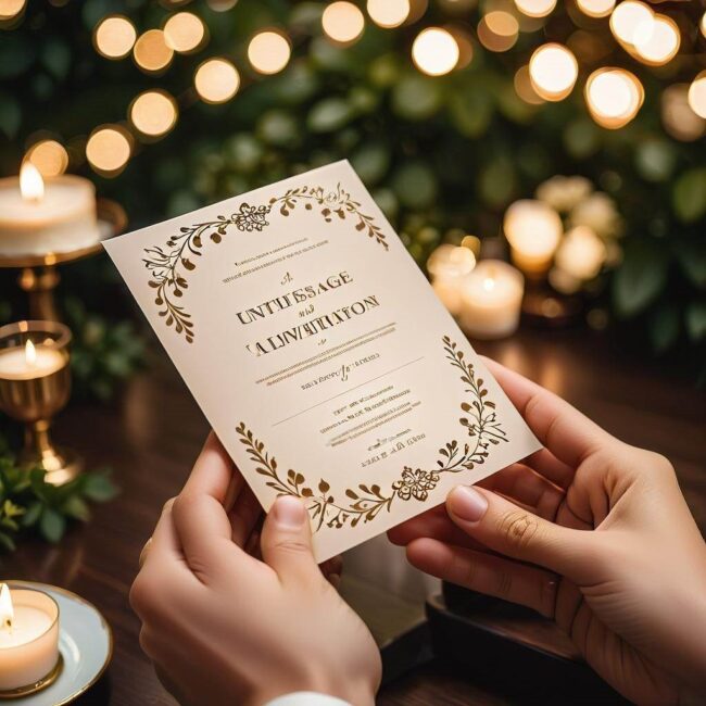 Odmowa wzięcia udziału w wesele