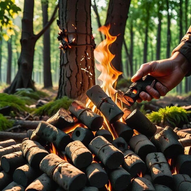 Opał z gałęzi – prosty sposób na produkcję brykietów