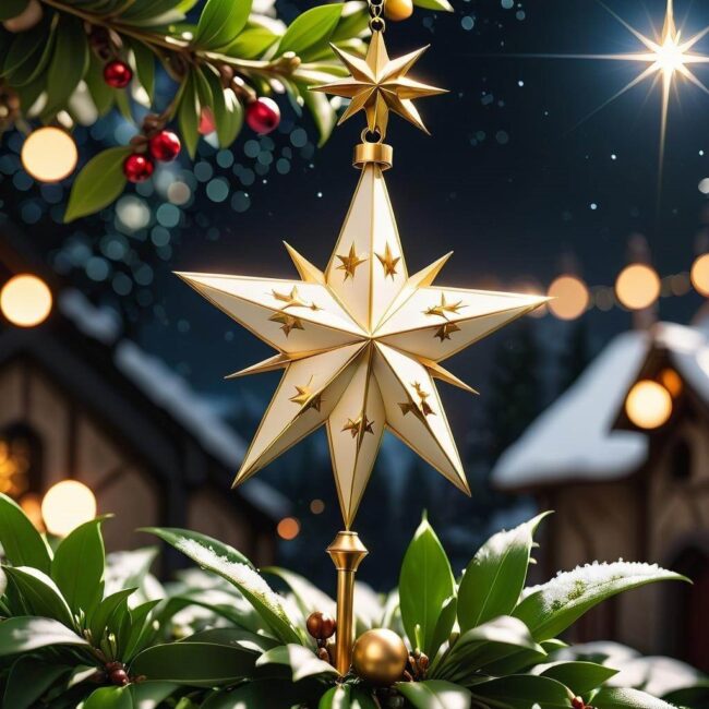 Pomysły na eleganckie ozdoby gwiazdy betlejemskiej