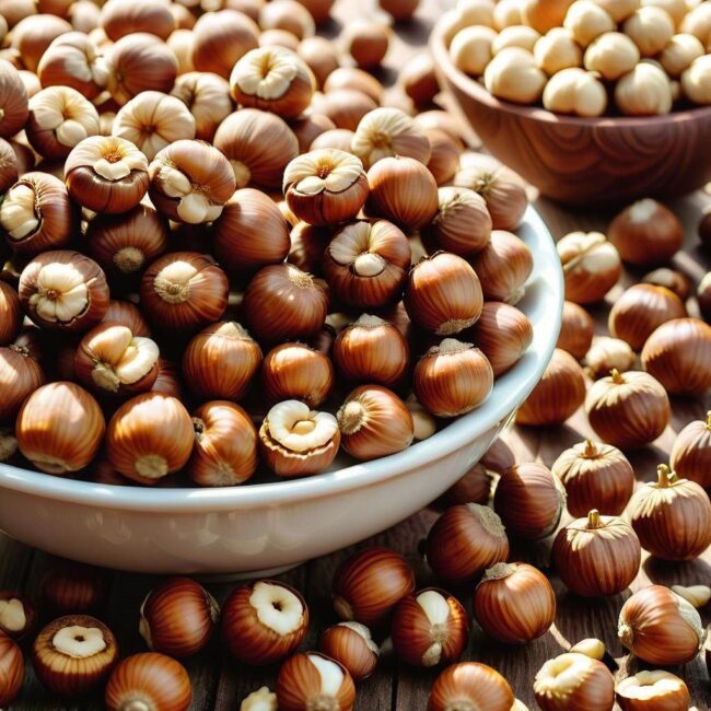 Poradniki do obierania orzechów laskowych