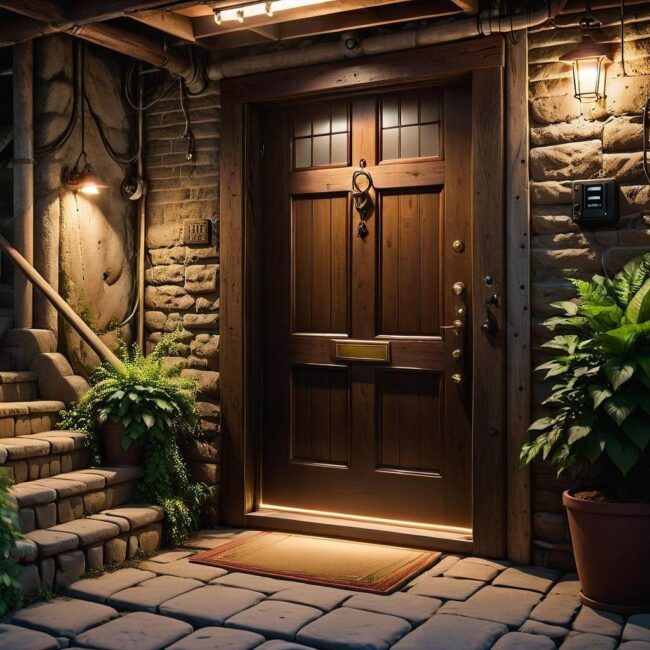 Regulacja drzwi do piwnicy