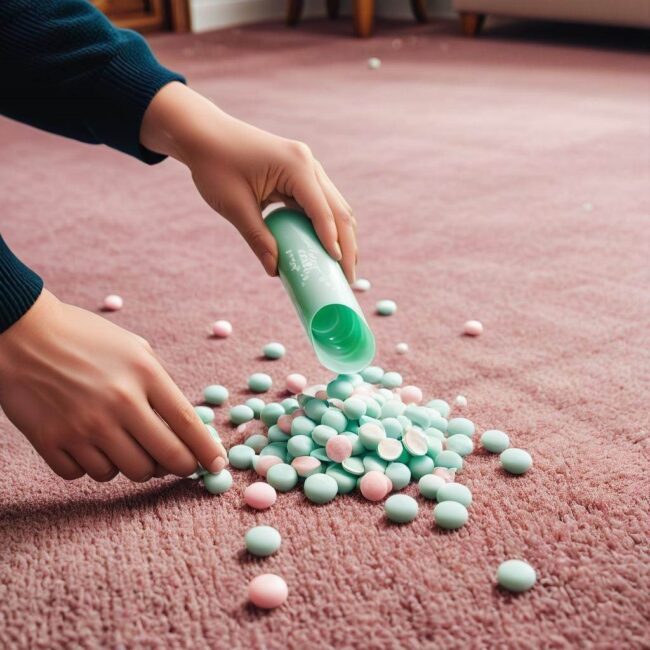 Skuteczne techniki usuwania gumy z delikatnych dywanów