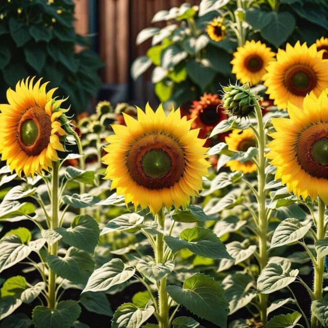 Słoneczniki ozdobne wiosna czy lato lepsze do posadzenia