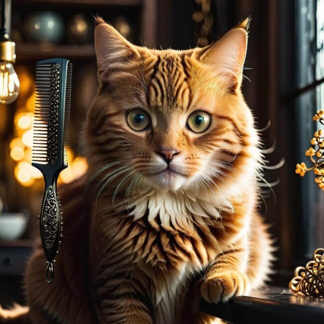 Sposoby na rozczesanie kołtunów u kota