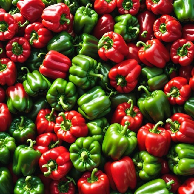 W jaki sposób papryki dojrzewają na roślinie