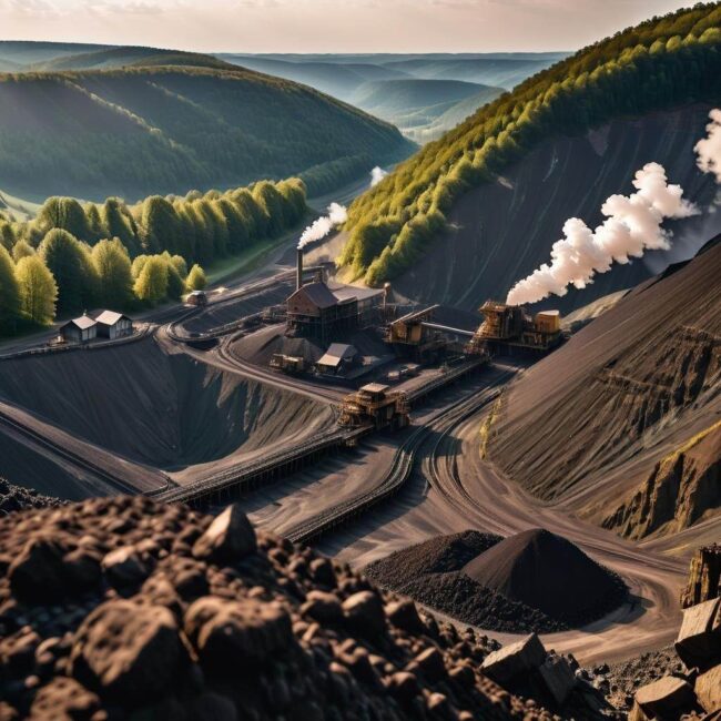 Wydobycie węgla brunatnego w Niemczech